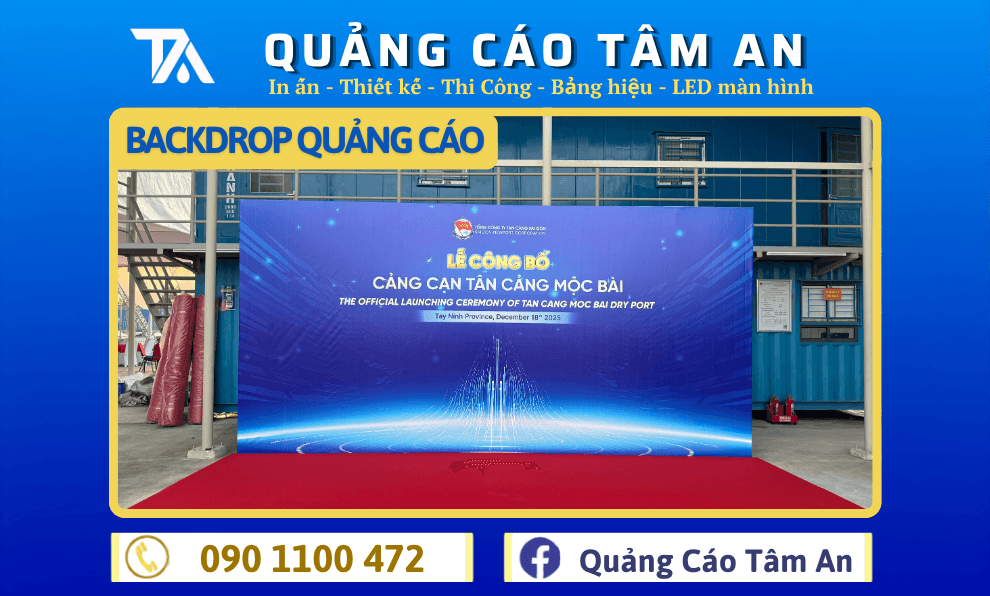 Backdrop Quảng Cáo