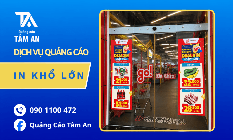 In Khổ Lớn Chất Lượng Cao, Giá Tốt Tại Tây Ninh
