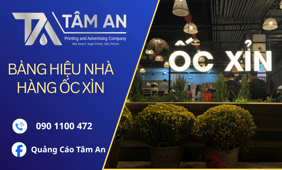 Bảng Hiệu Nhà Hàng Đẹp: 5 Ý Tưởng Giúp Mặt Tiền Nổi Bật Và Dễ Ghi Nhớ