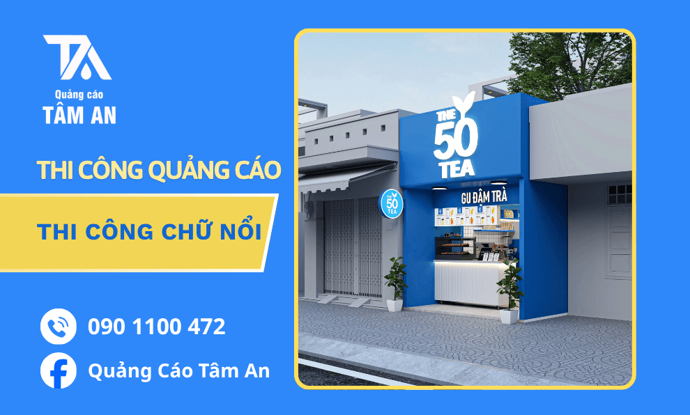 Thi Công Chữ Nổi Quảng Cáo Đẹp, Bền Tại Tây Ninh