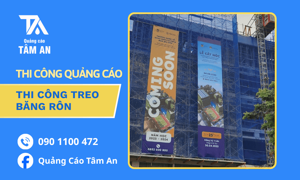 Thi Công Treo Băng Rôn Chuyên Nghiệp, Nhanh Gọn Tại Tây Ninh