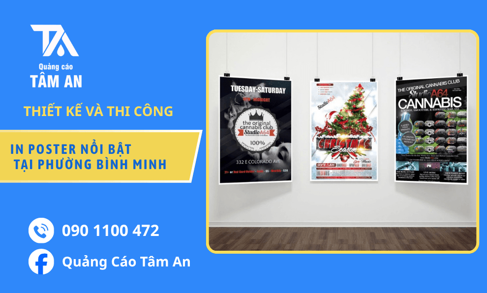 In Poster Hình Ảnh Nổi Bật, In Theo Kích Thước Yêu Cầu Tại Phường Bình Minh