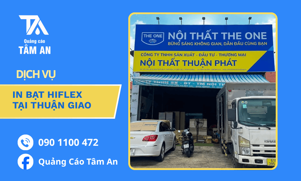 Dịch Vụ In Bạt Hiflex Giá Rẻ, Nhanh Chóng Tại Thuận Giao