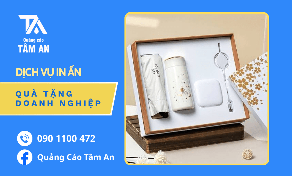 Quà Tặng Doanh Nghiệp Theo Yêu Cầu, In Logo Thương Hiệu